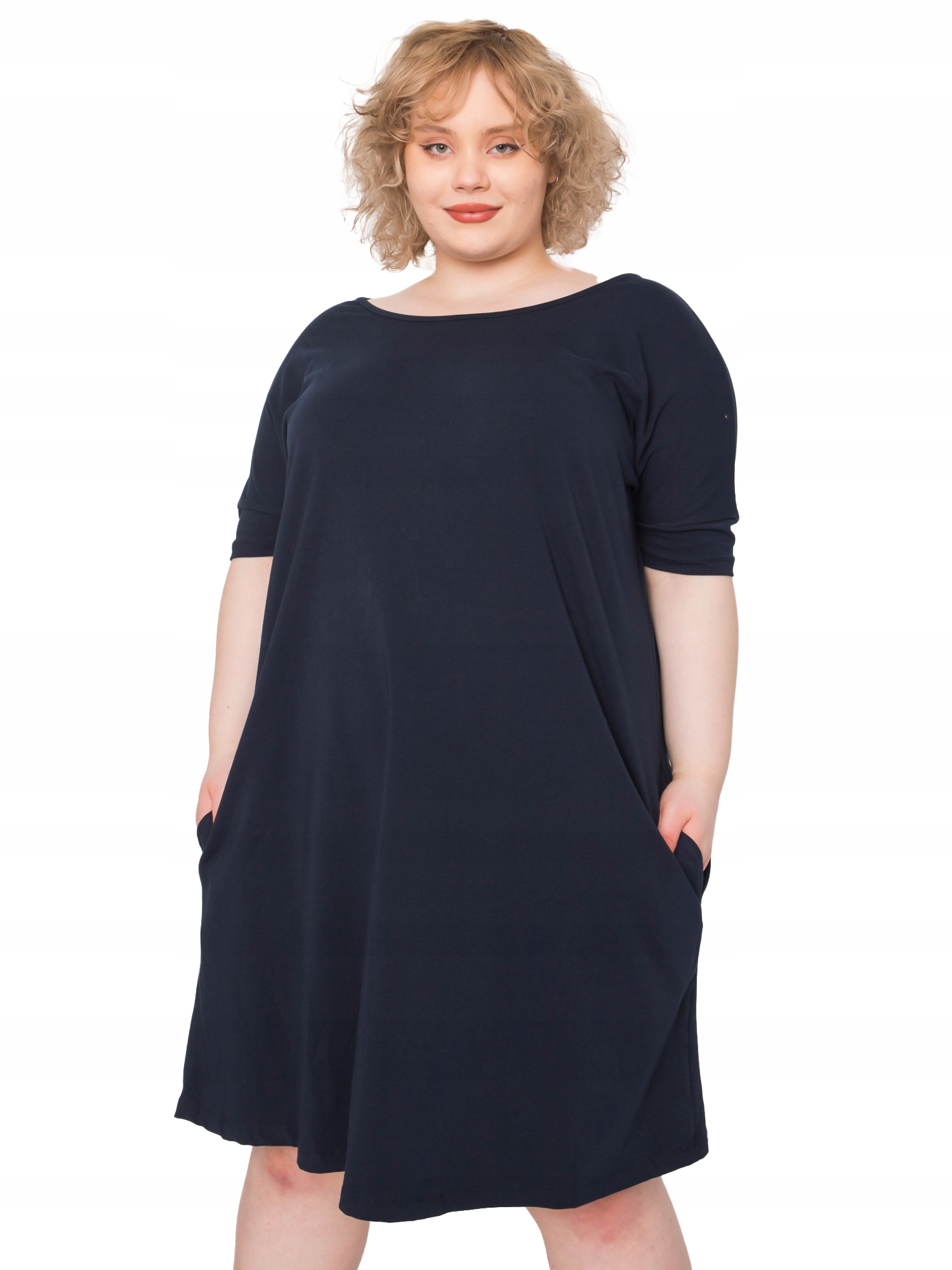 

Stylowa Sukienka Kobieca bawełna Plus Size 3XL