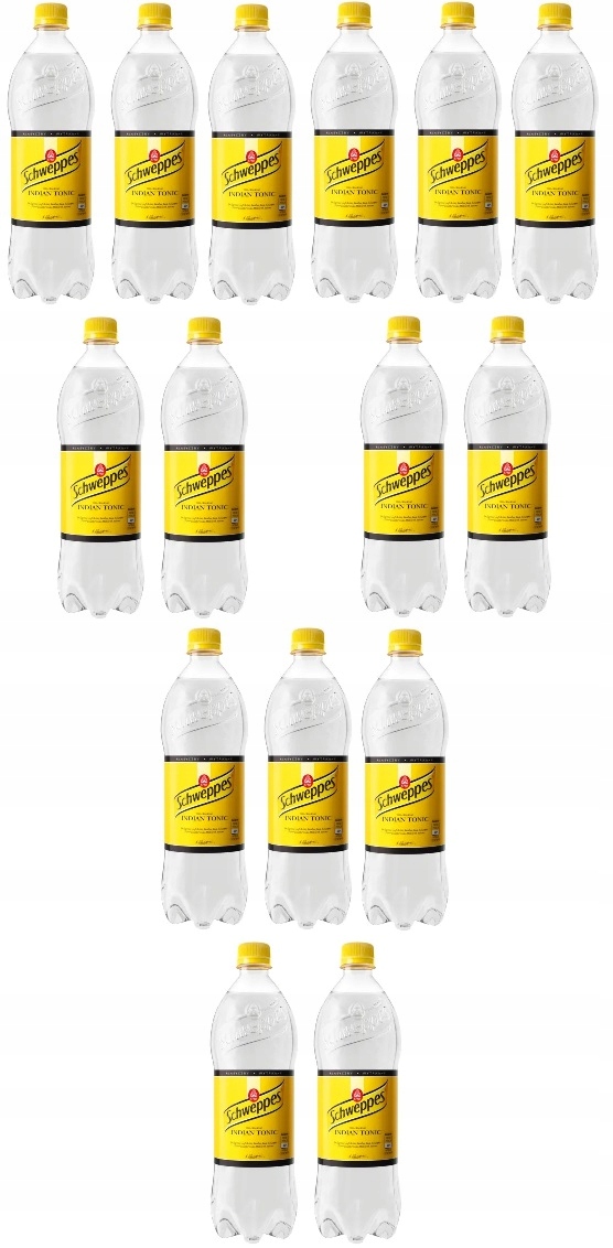 15x 850ml Schweppes Indian tonic napój Zgrzewka
