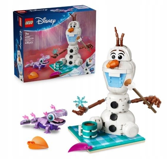 Lego(r) Disney Princess 43287 Piknik Olafa a Bruniega