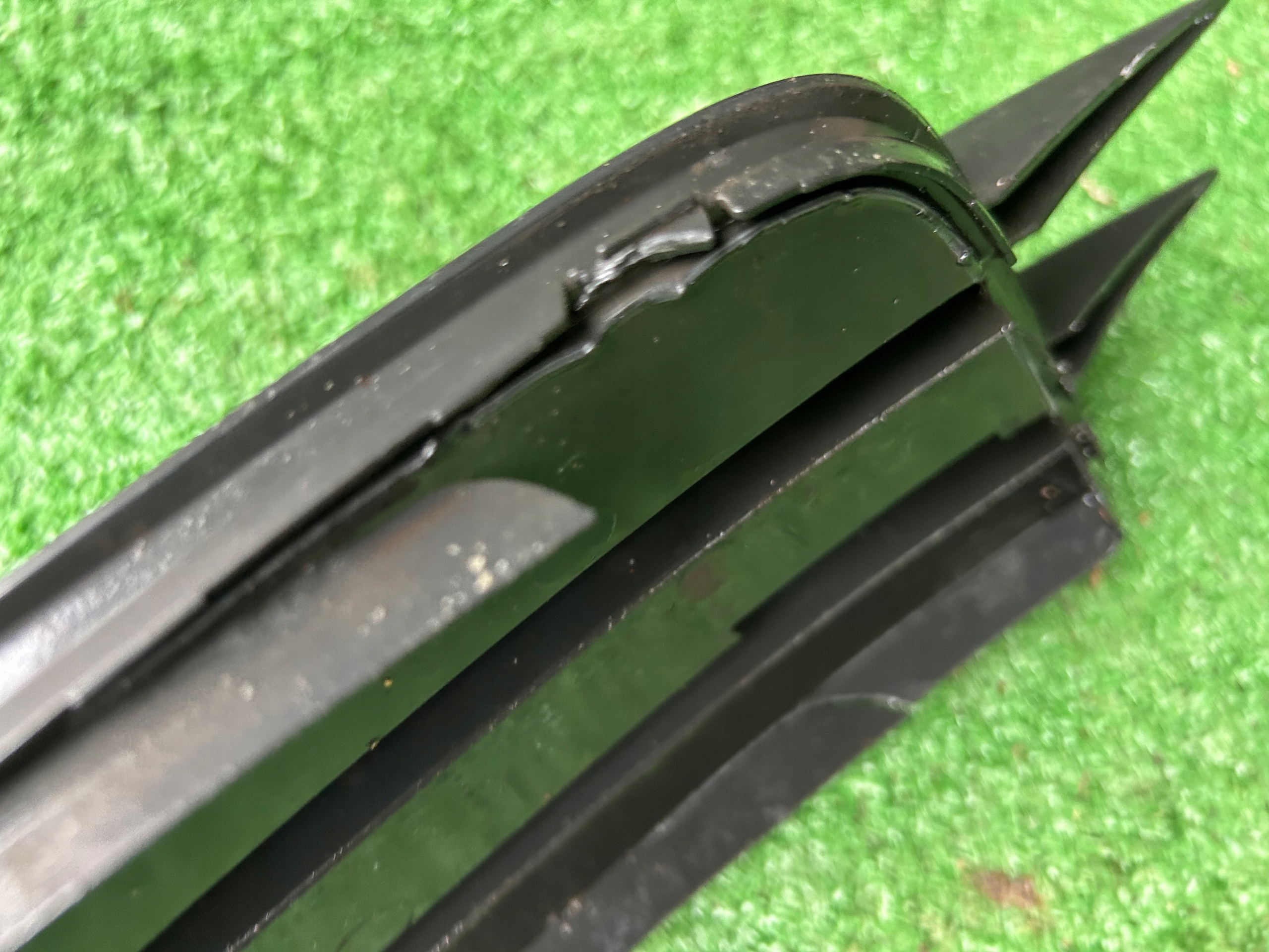 Audi A6 4G0 grid of a bumper right 11
