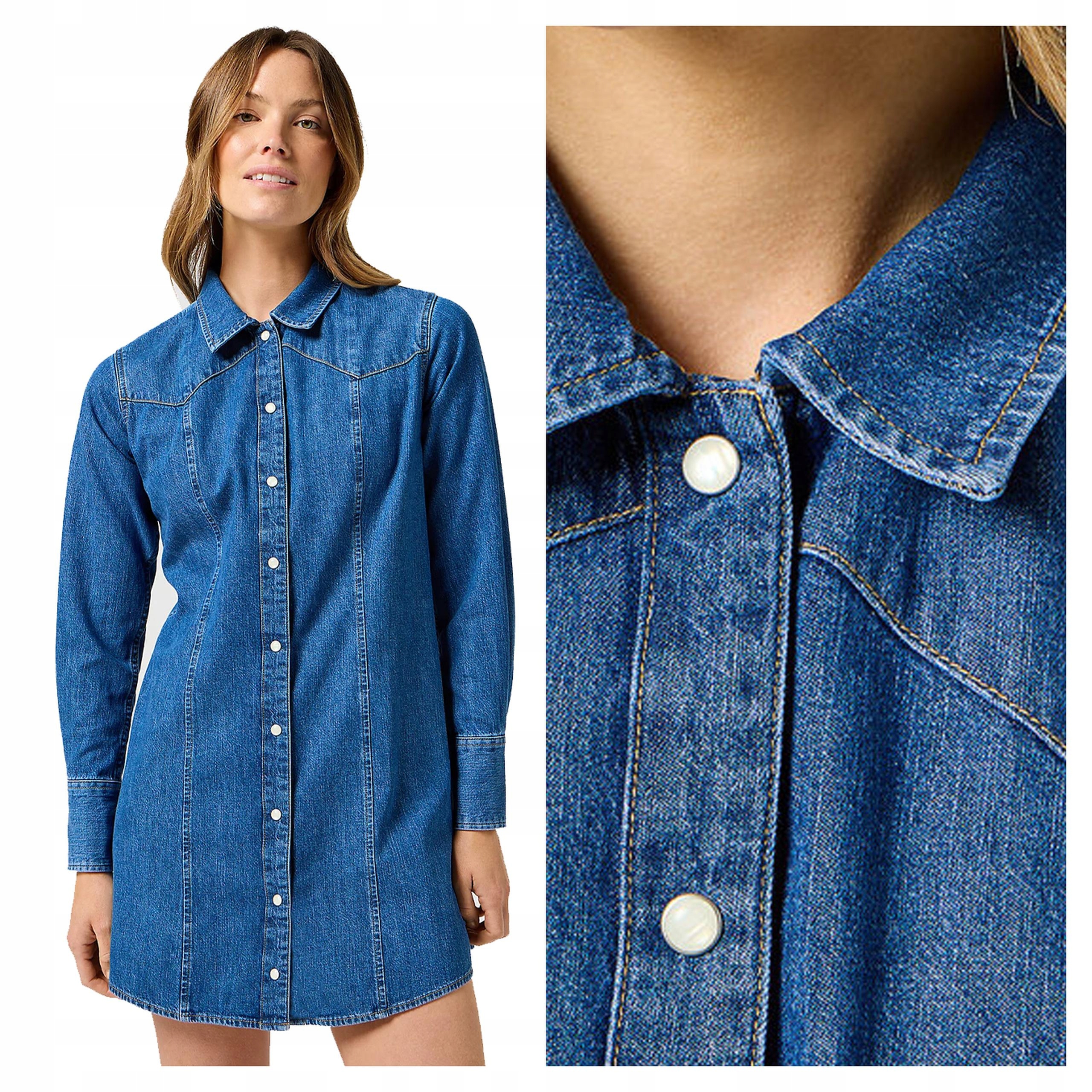Dámská šaty Wrangler Reg Denim S