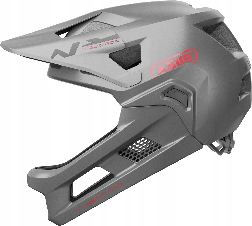 Helma Abus YouDrop Ff Ti silver S Nová barva!