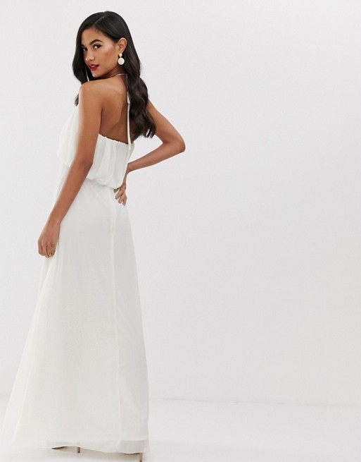 SUKIENKA MAXI BIAŁA 40