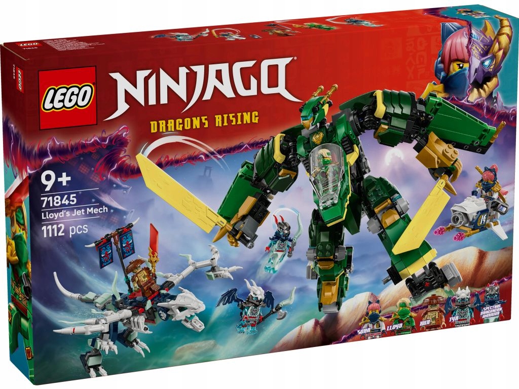 Lego 71845 Ninjago Lloydův tryskový mech