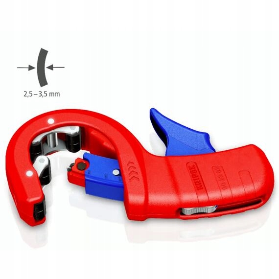 Knipex DPT50 rezák plastových trubiek pr.35-50mm, hrúbka steny 2,5-3,5mm, čist