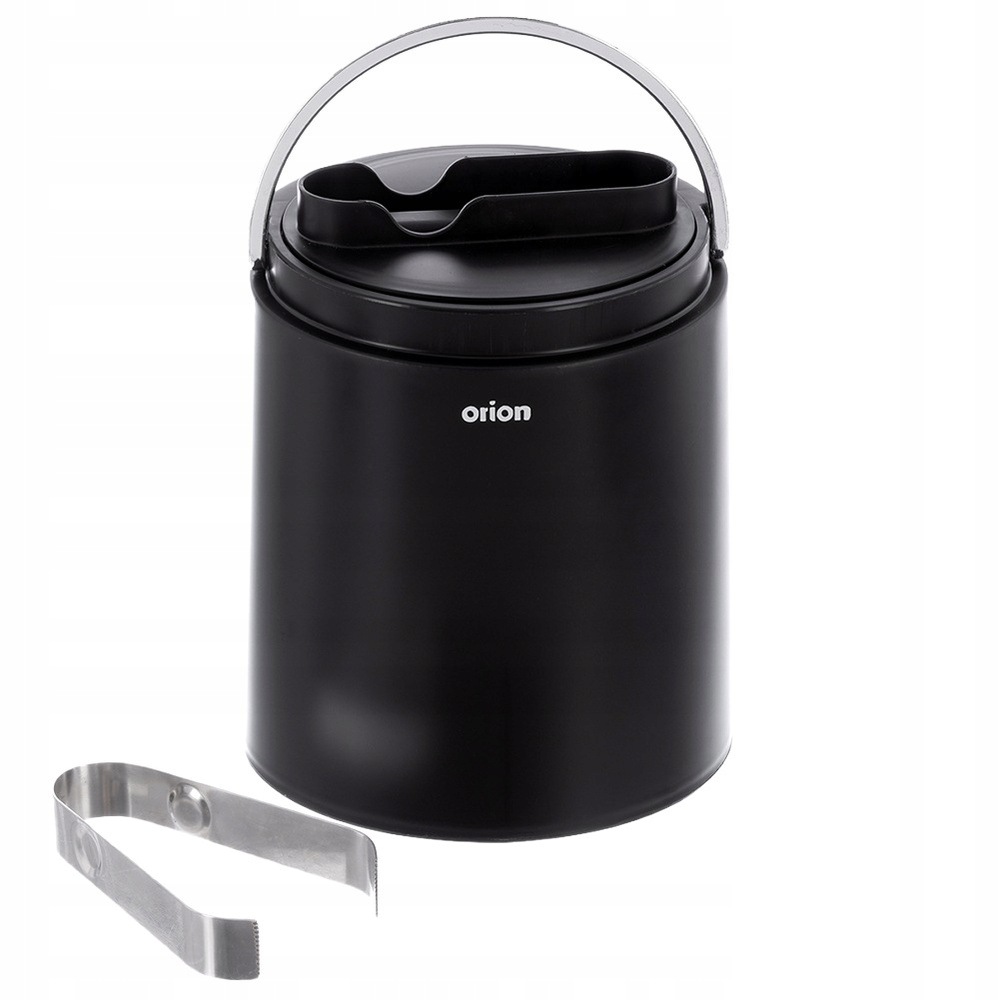 Kbelík na led ocelový černý Black 1,9 l