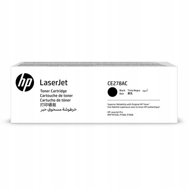 Originální černý toner Hp LaserJet Pro M1536, P1566, P1606 (78AC CE278AC)