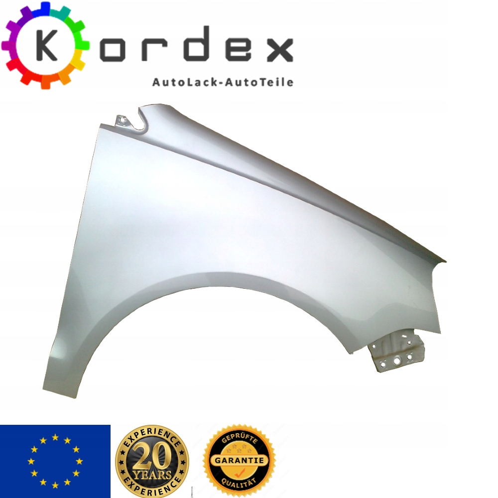 Blatník Volkswagen Polo IV 4 9N3 Lift Barva LA7W A7W 05-09 Pravý Přední