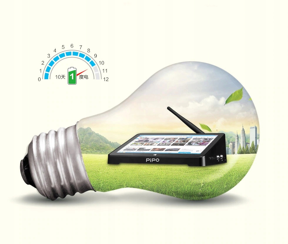 MiniPC 10,8" Pipo X10 PRO Win10 4/64GB Typ komputera komputer mini PC