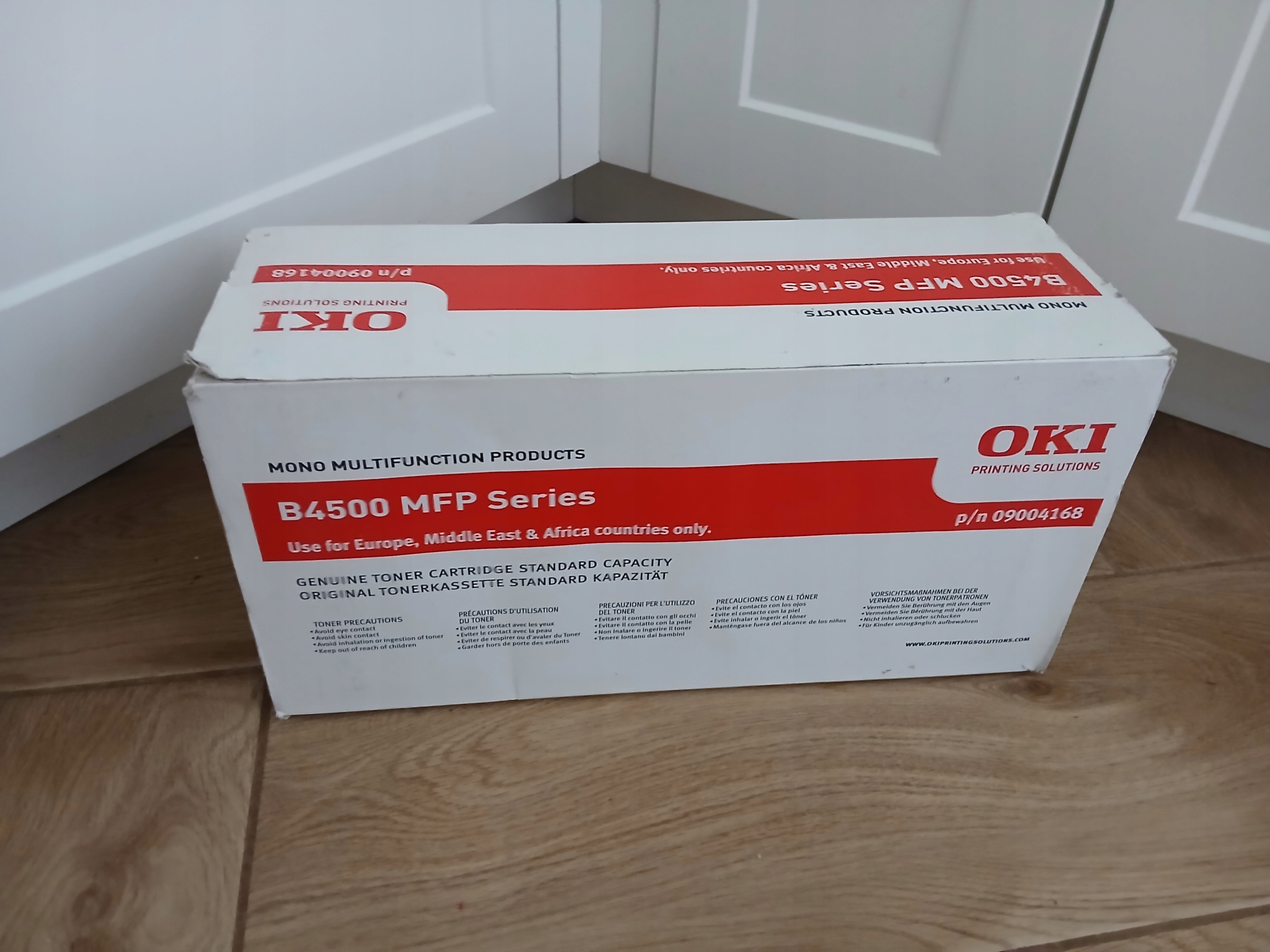 Toner Oki 09004168 Black Originál B4500 Mfp Series