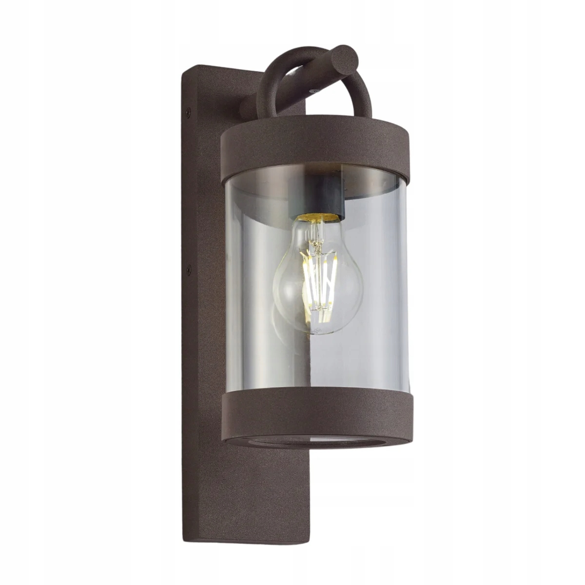 Fasádna lampa vonkajšia nástenná medená Trio