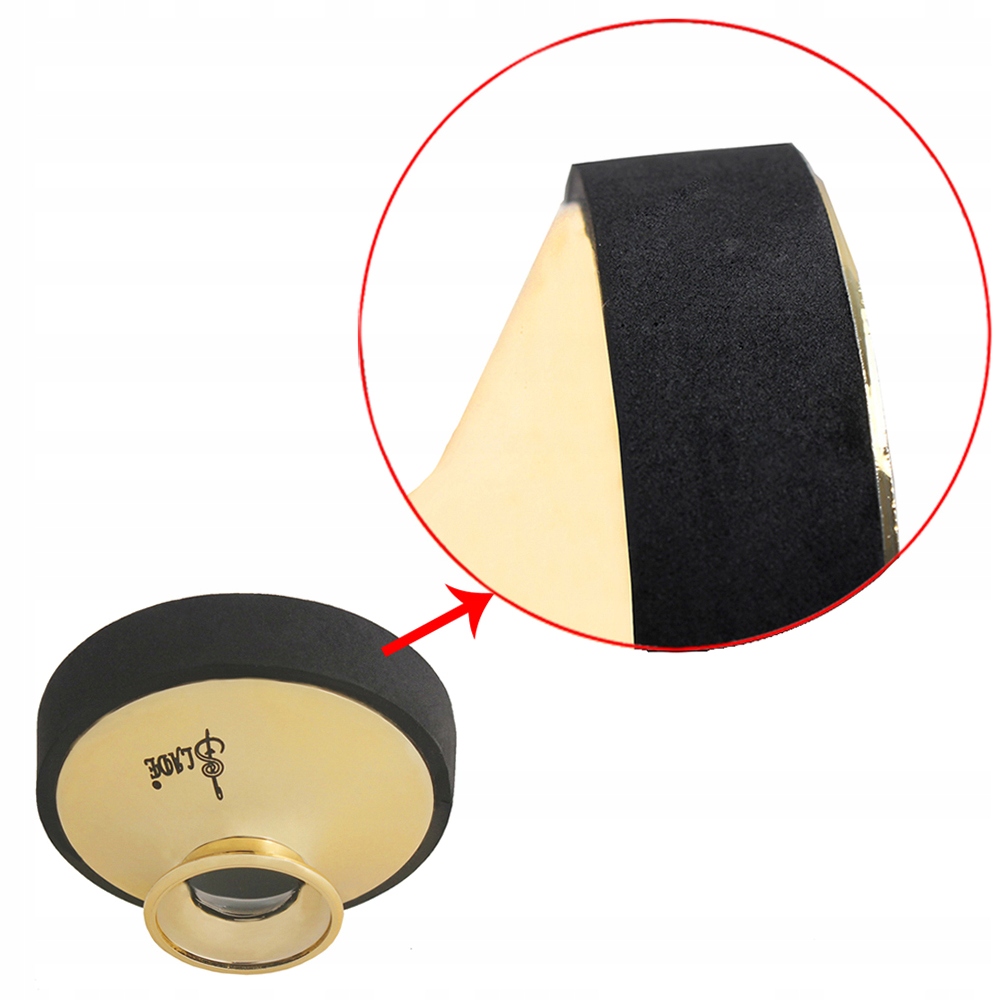 Lekki ABS Silent Mute do saksofonu altowego Slade