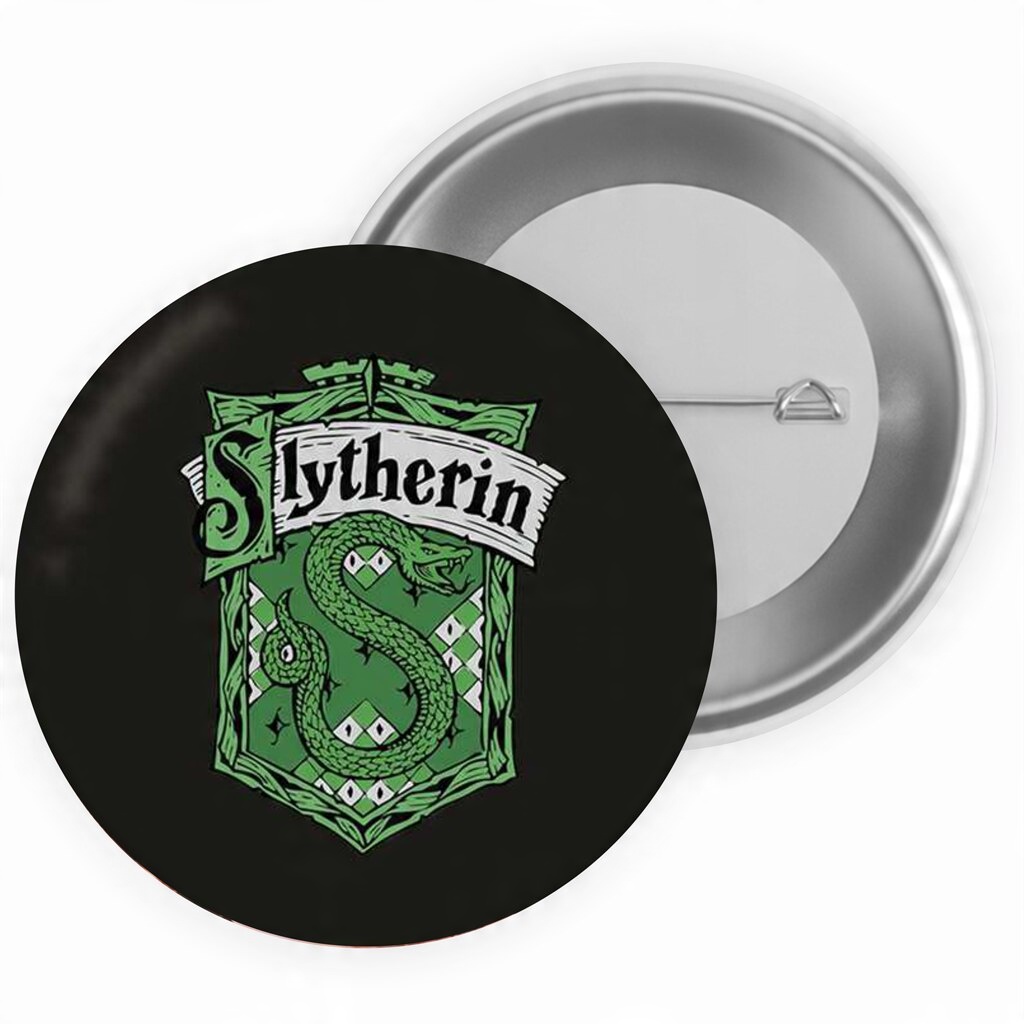 

Przypinka button pin Slytherin Harry Potter S