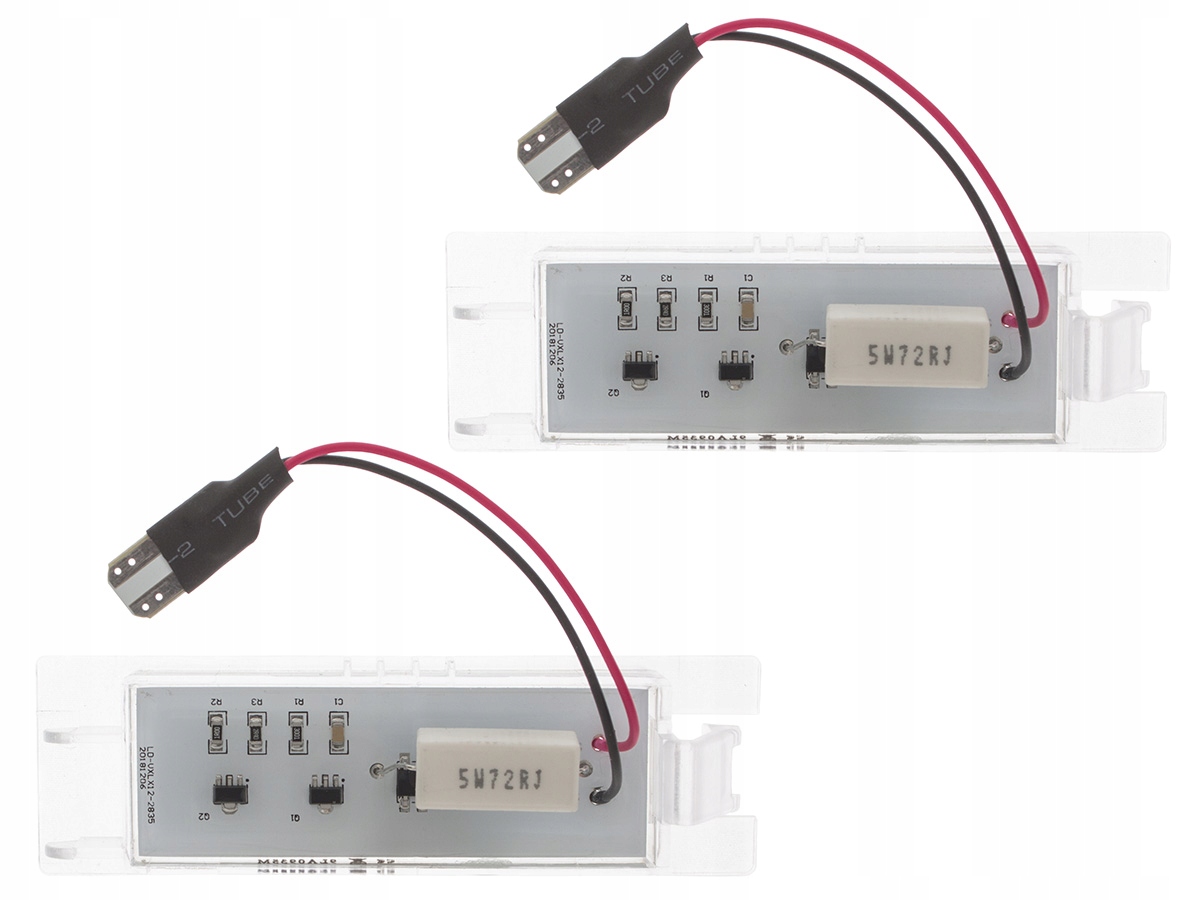OPEL ASTRA H 3 III J IV VECTRA C PODŚWIETLENIE TABLICY REJESTRACYJNEJ LED Producent części Dlaauta