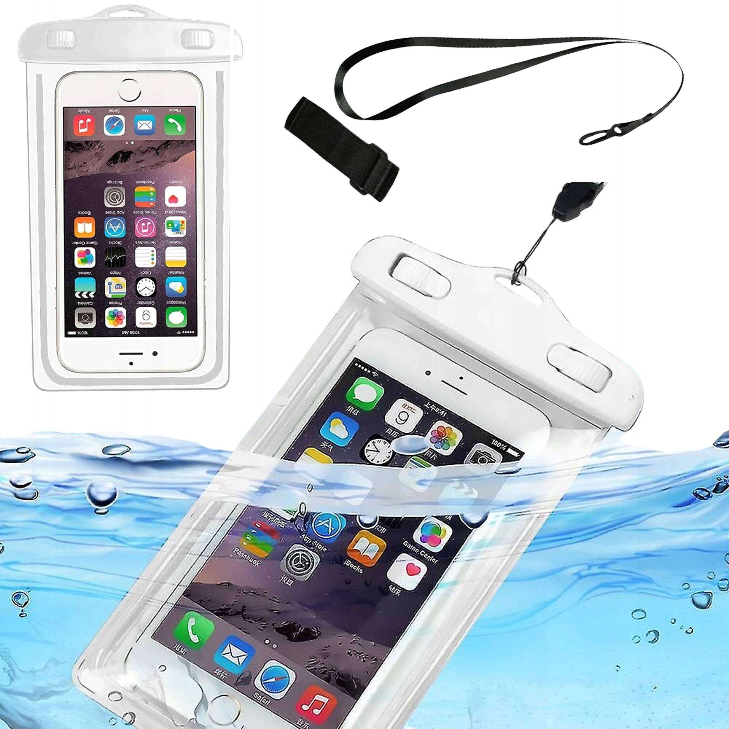 Pouzdro Voděodolné Obal Na Telefon Bazén Pláž Kajak Pouzdro Na Telefon