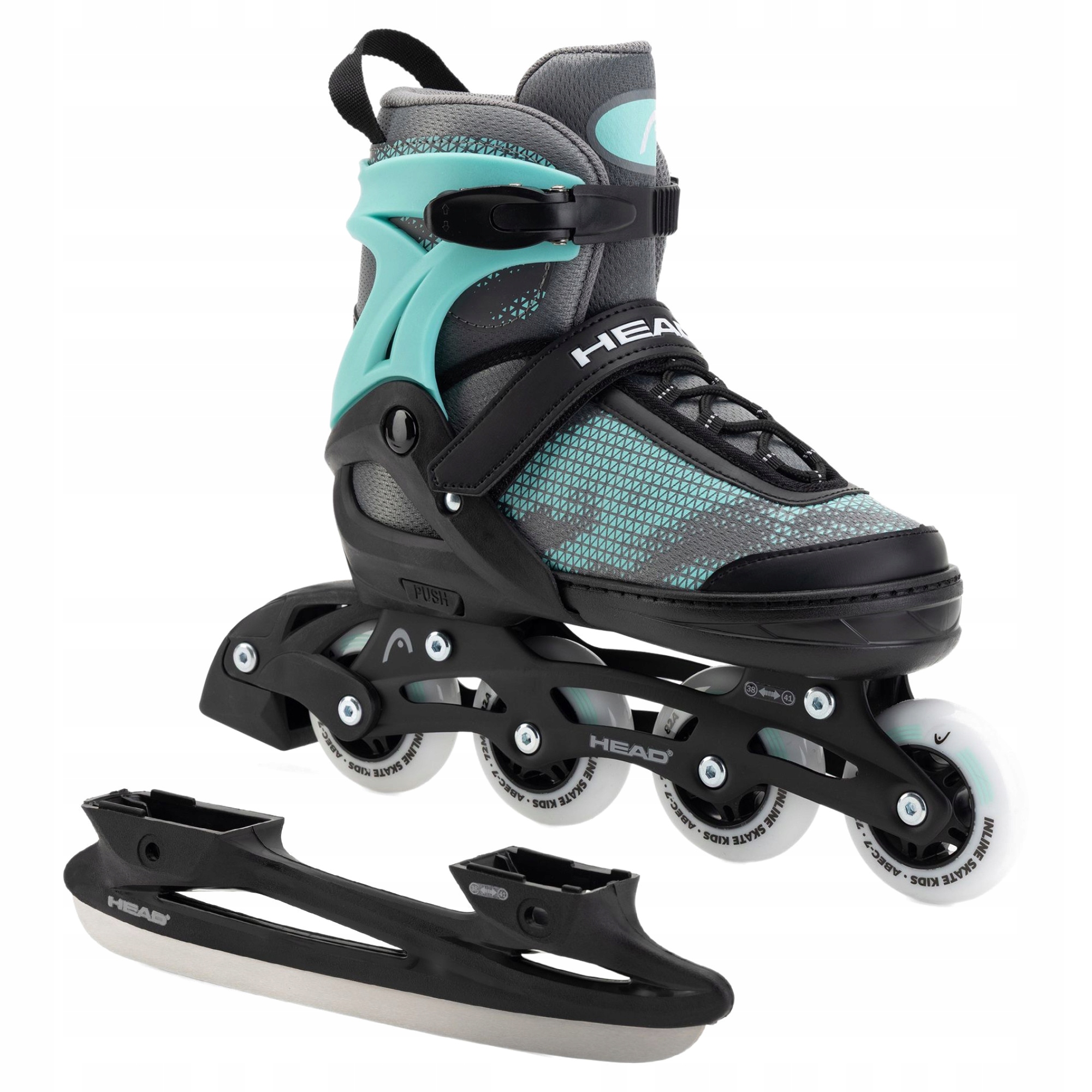 Regulowane łyżworolki dziecięce Head Galaxy rolki łyżwy 2w1 38-41