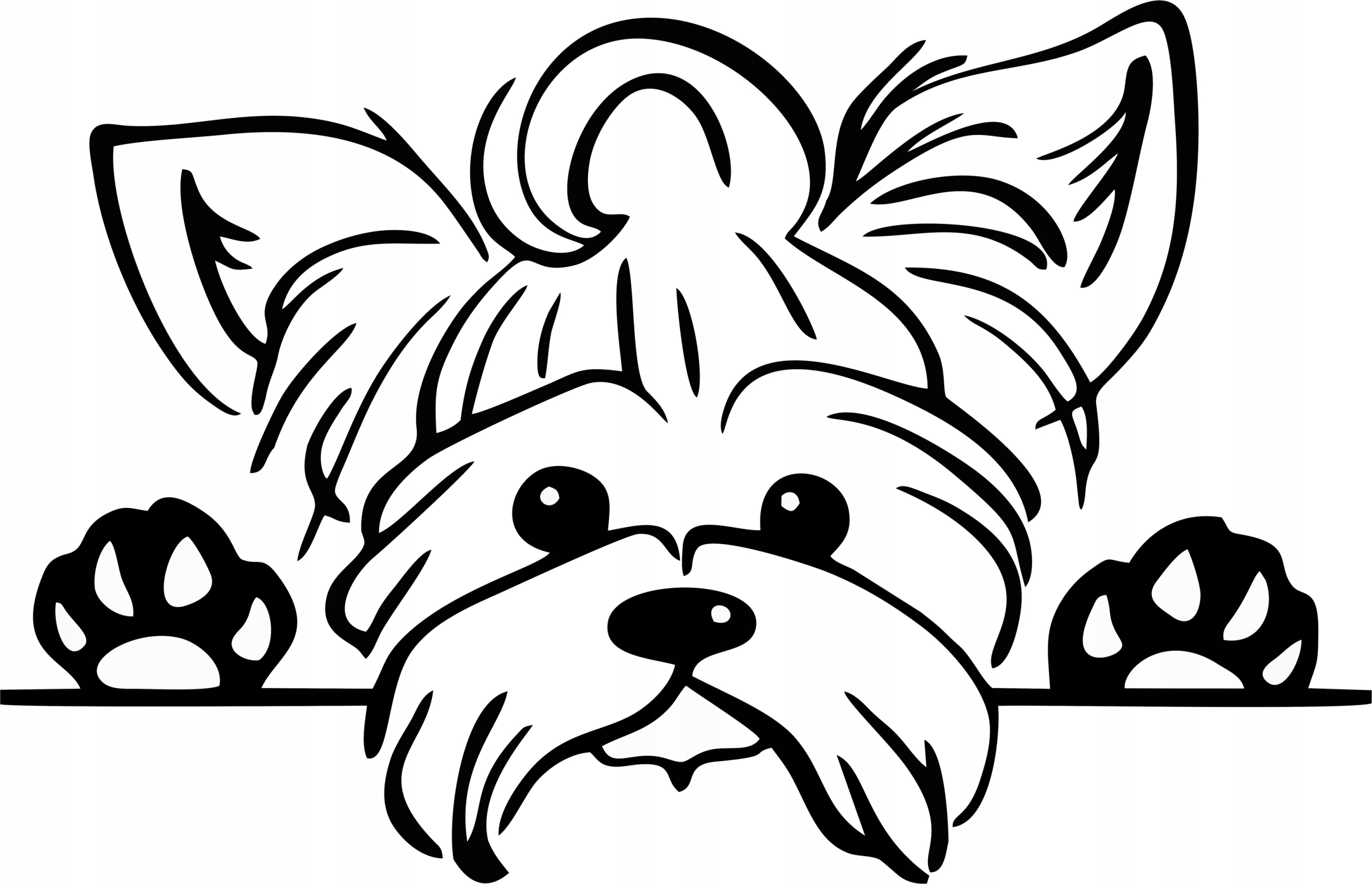 

Naklejka Ścienna Na Ścianę Piesek Pies York Jork