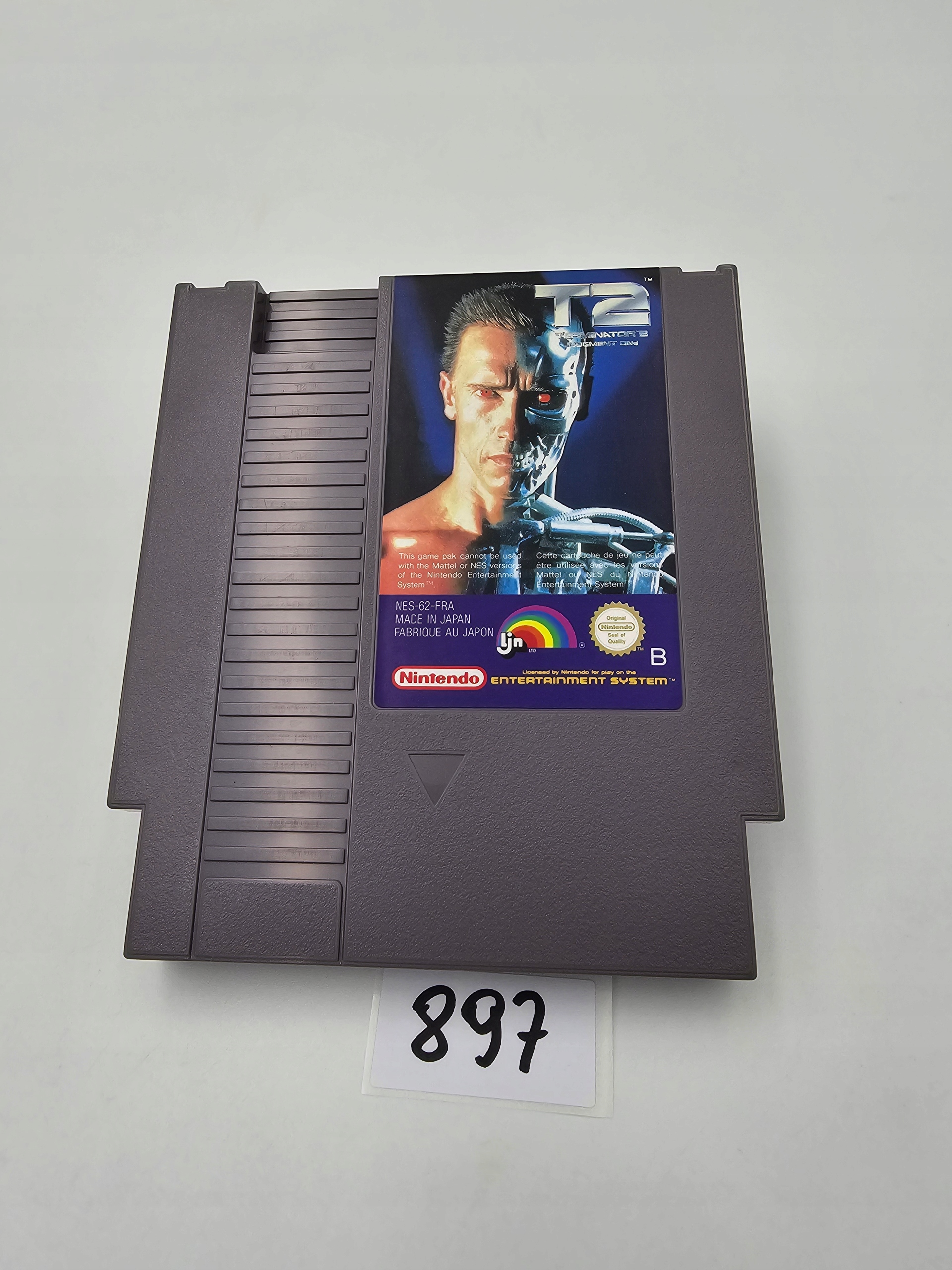 NINTENDO NES TERMINATOR 2 JUDGMENT DAY ORYGINAŁ Platforma Nintendo NES