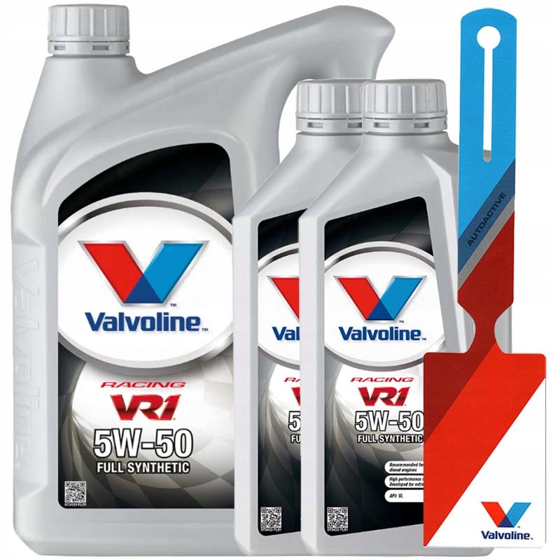 VALVOLINE VR1 RACING 5W50 OLEJ SILNIKOWY 5W-50 6L
