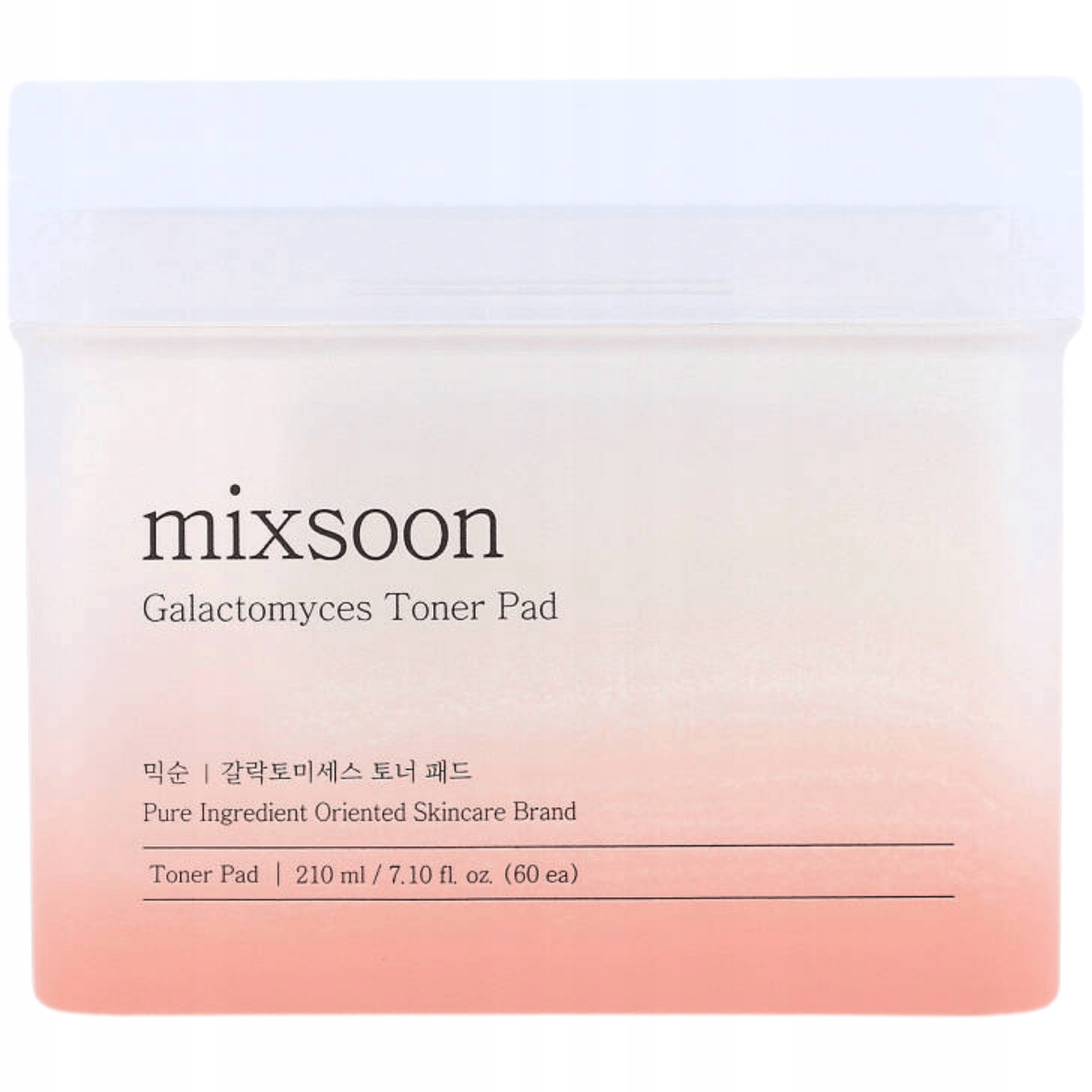 Mixsoon Galactomyces Toner Pad 60 Sheets – tonizující vločky