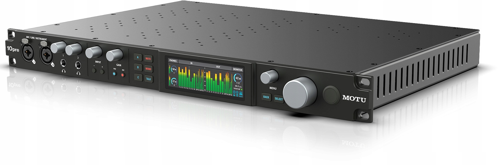 Motu 10pre – audio rozhranie pre štúdio