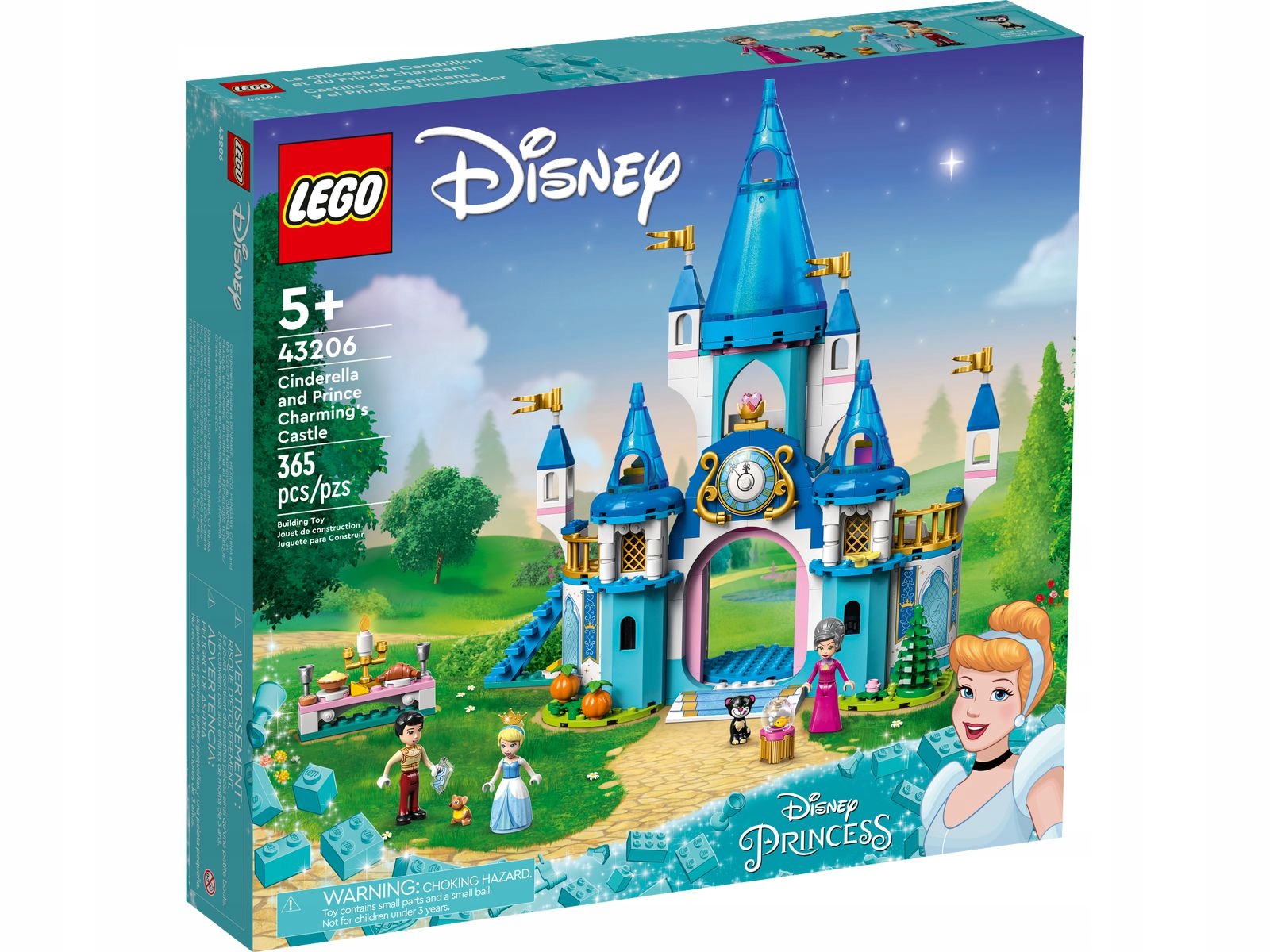 Lego 43206 Disney – Zámeček Pro Popelku A Prince Z Pohádky
