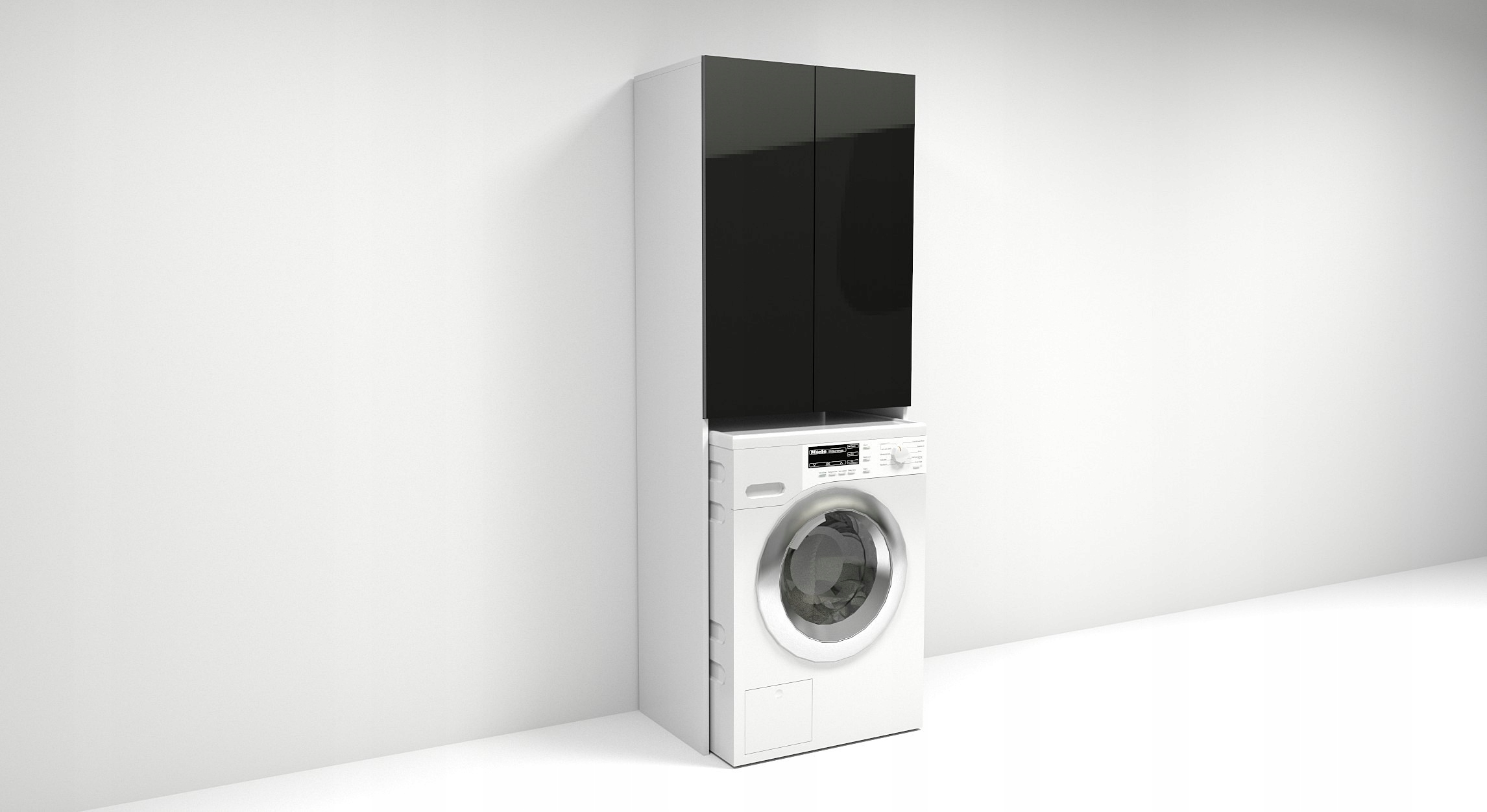 Szafka nad pralkę, szara Marka Goodhome