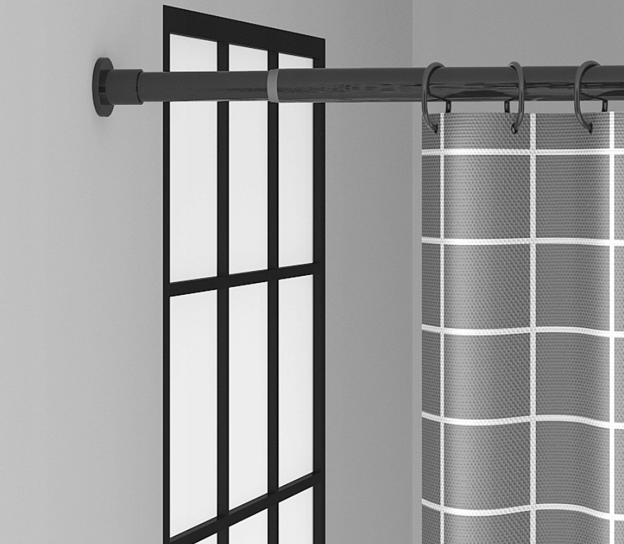 DRĄŻEK NA UBRANIA ROZSUWANY KARNISZ 50-90CM ŚR. 25 Marka Nice Life