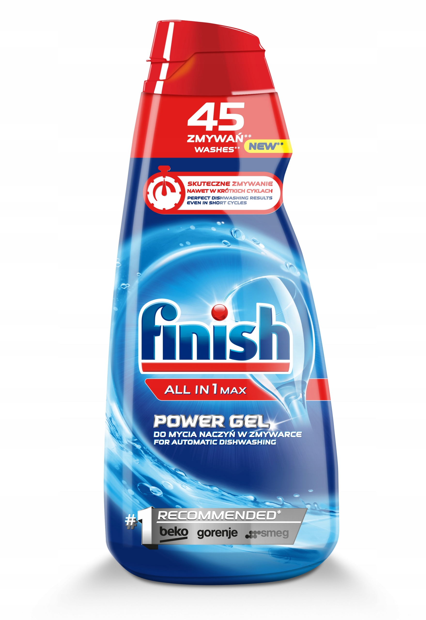 

Finish All-in-1 Max Żel do Zmywarki 45 Zmywań 0,9L