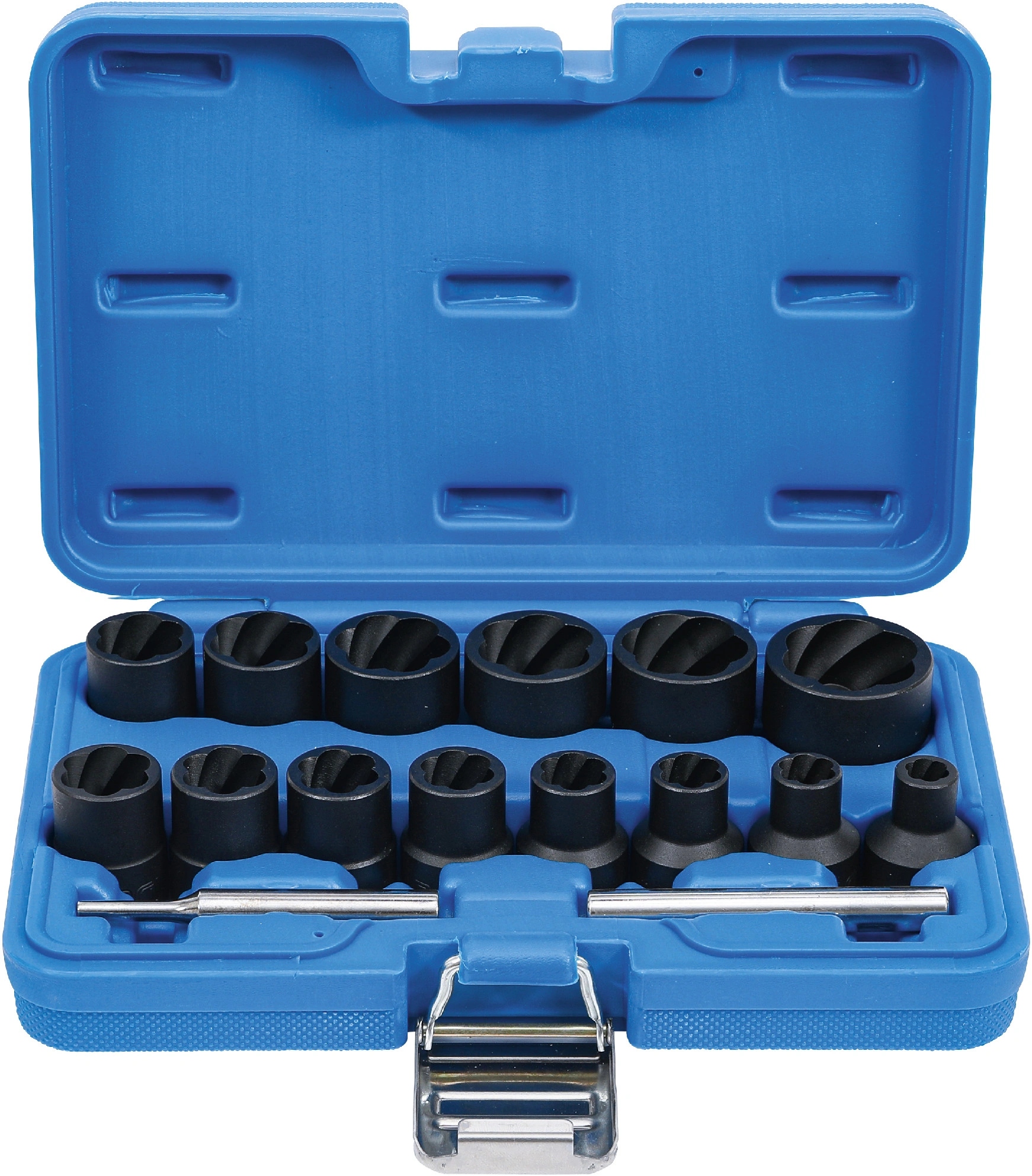 Bgs 5266, Sada nástrčných hlavíc so špirálovým profilom 1/2", 10-19 mm, 10ks