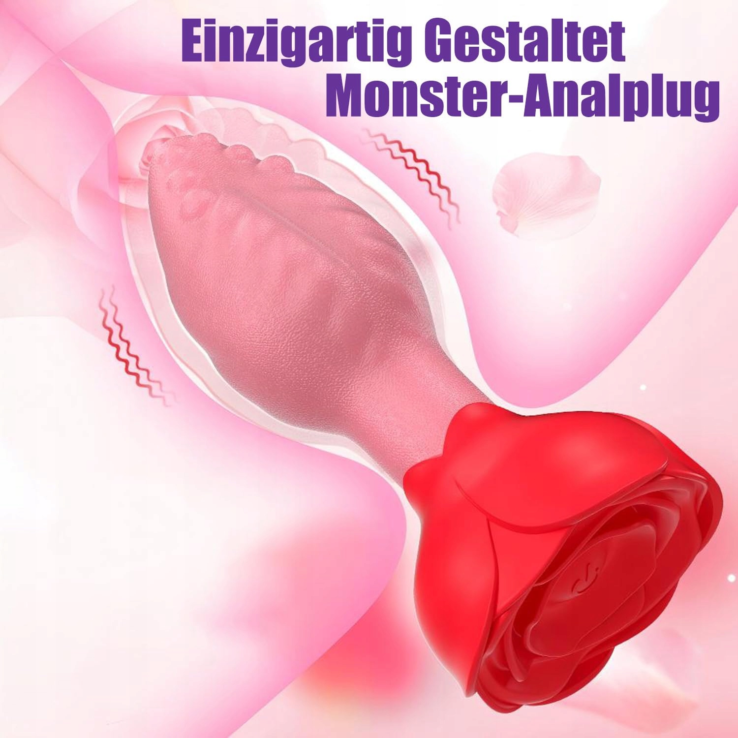 APP ANAL VIBRATOR Dla Kobiet i Mężczyzn Z 9 Trybami Wibracji — miniatura 3