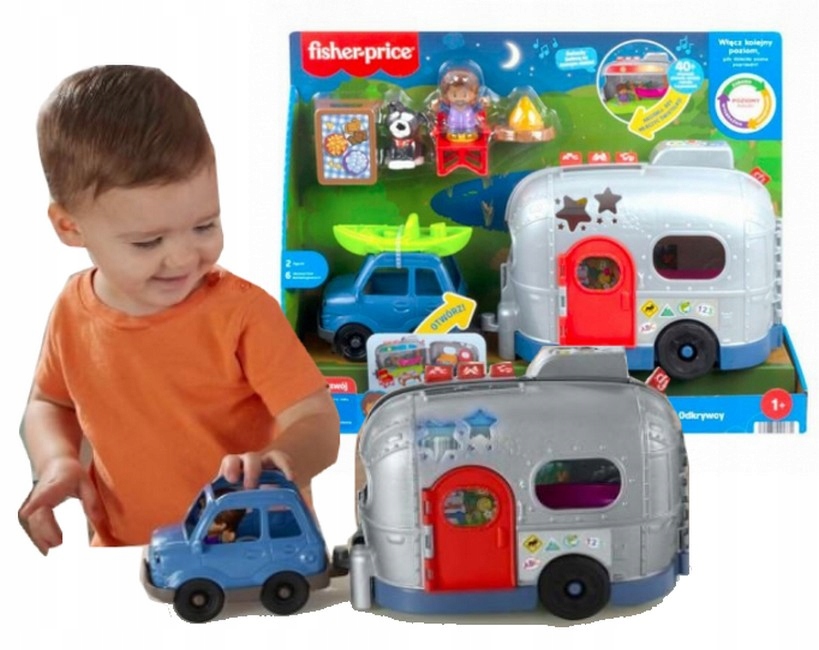 

Fisher Little People Samochód Kamper Odkrywcy