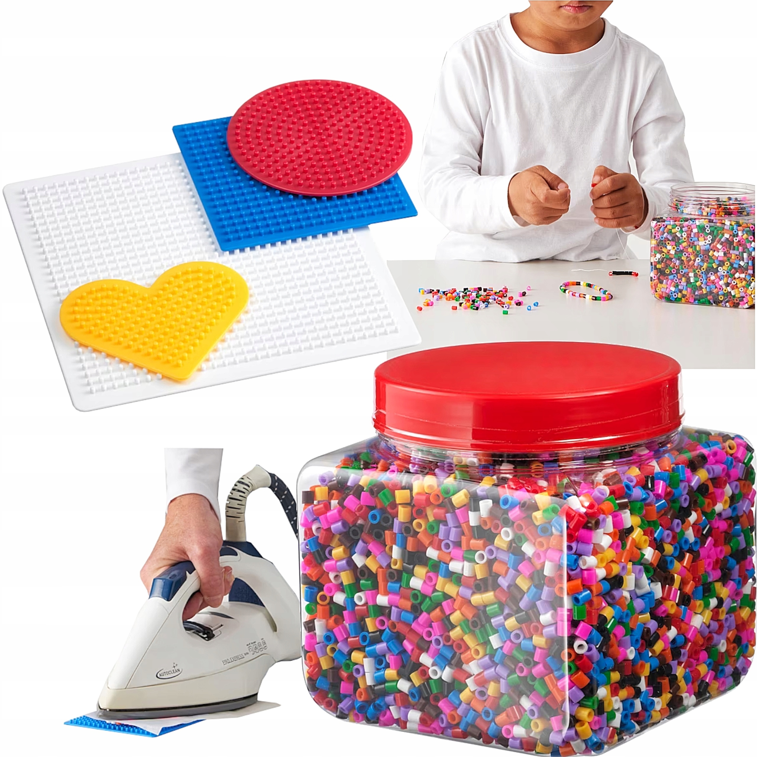 

Ikea Pyssla Zestaw Koraliki Do Prasowania +4 Formy