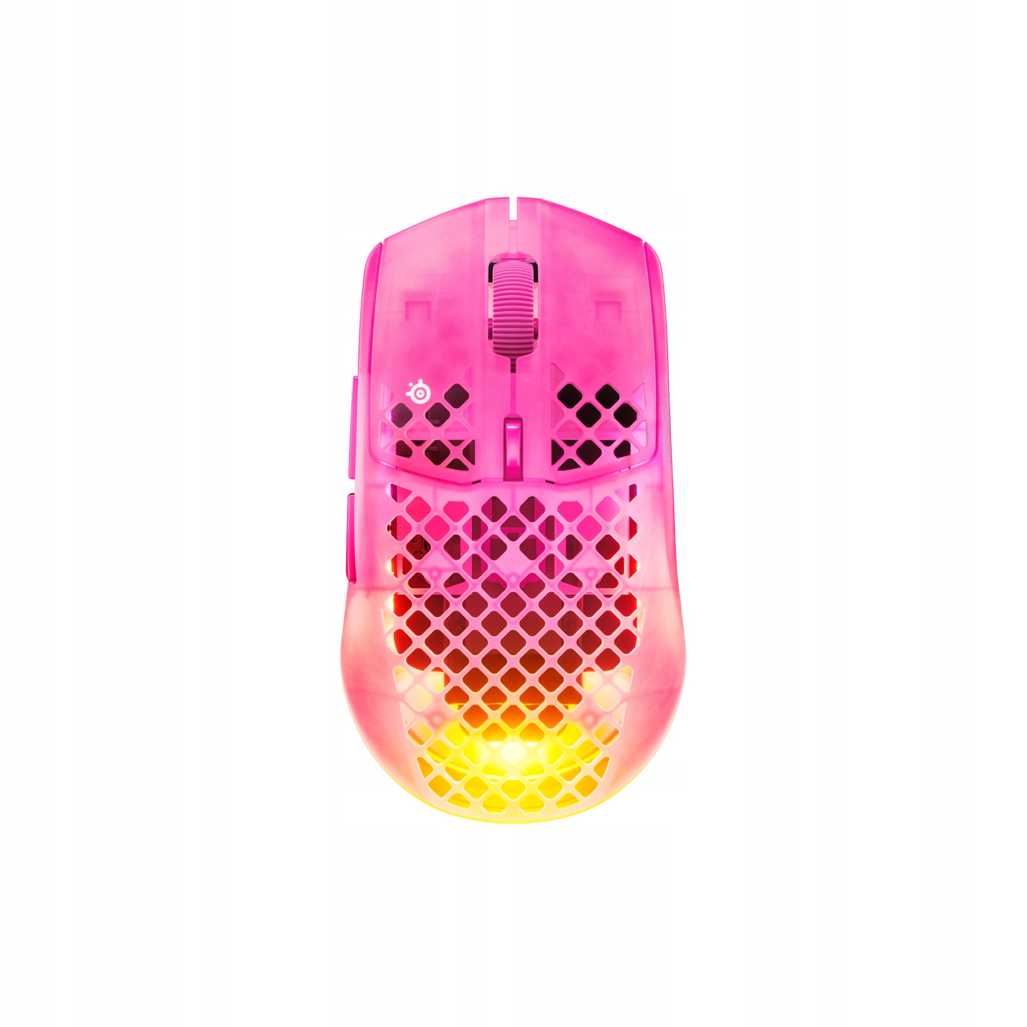 Bezdrôtová myš SteelSeries Aerox 3 Gen 2 Magenta Haze Ružová