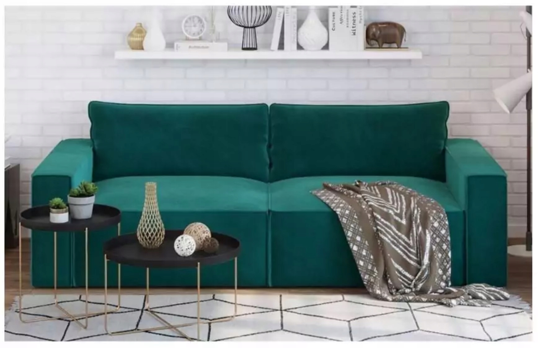 Modułowa głeboka SOFA kanapa LOFT SENS 2 spanie Marka Allmeblo