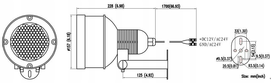OŚWIETLACZ IR DO 40 m 120 STOPNI ZEWNĘTRZNY REFLEKTOR PODCZERWIENI IR LAB Kod producenta OŚWIETLACZ IR DO 40 m 120 STOPNI  LIR-CS88