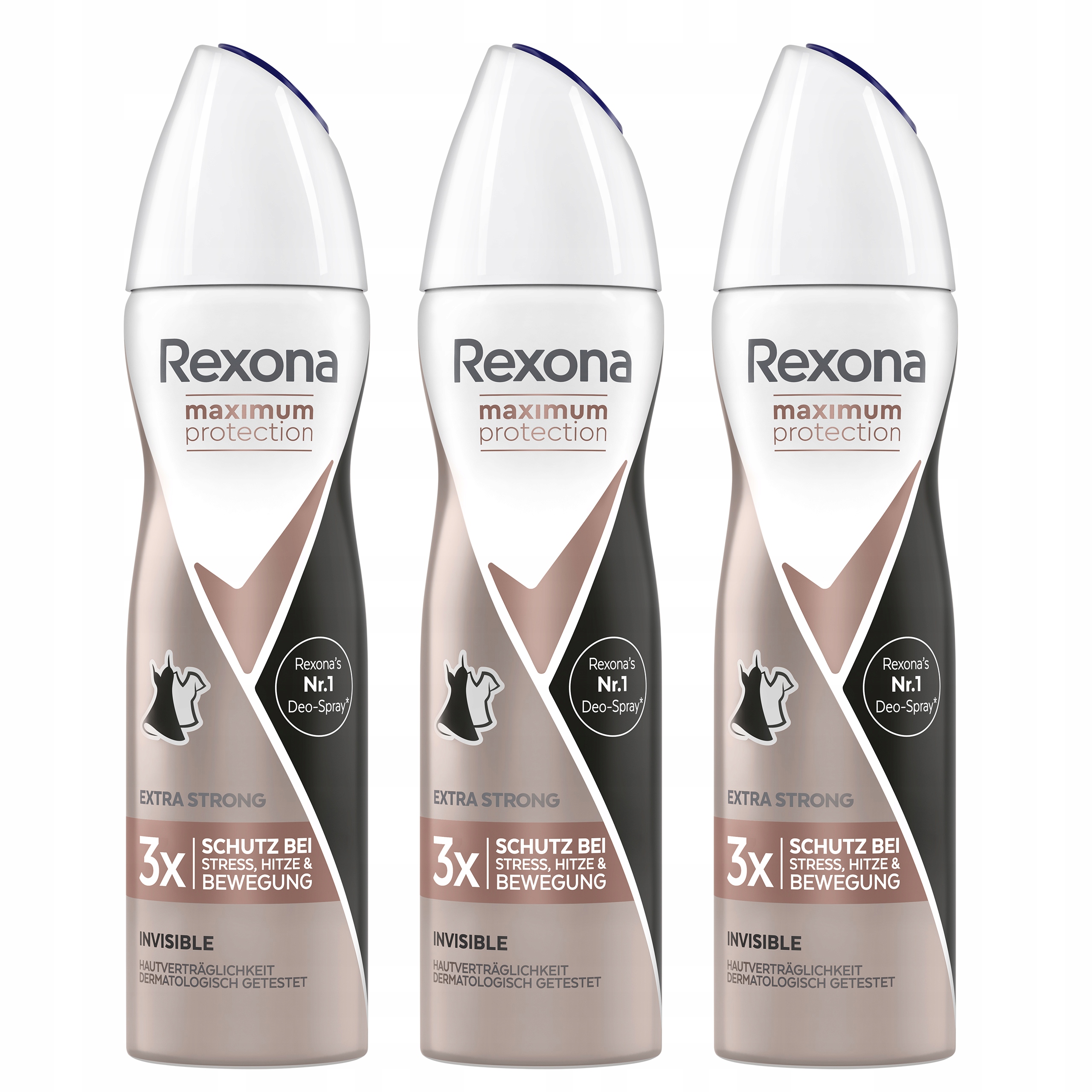 

Rexona Antyperspirant Maximum Invisible 150ml x 3