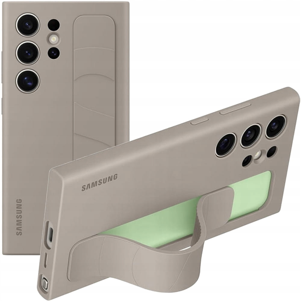 Pouzdro Samsung pro Galaxy S24 Ultra, originální pouzdro ze silikonu s opěrkou