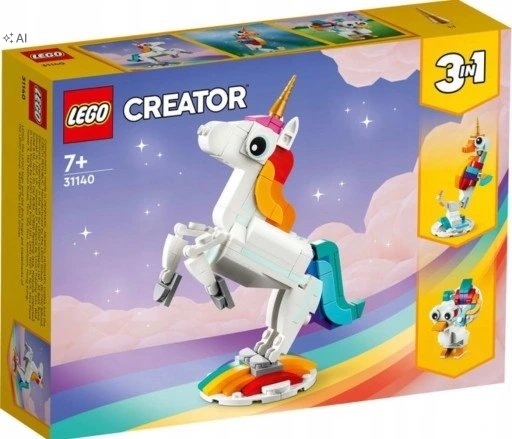 Lego Kwiaty Creator Magiczny Jednorozec Konik Dla Niej Ebook
