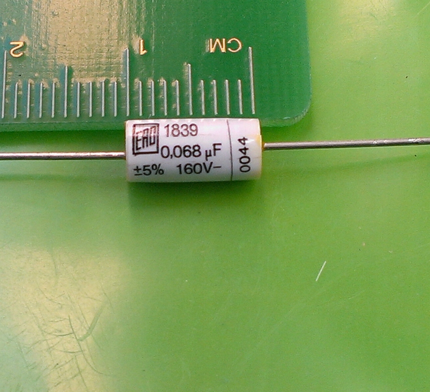[2szt] Kondensator polipropylenowy 68nF 160V 5% typ MKP1839 ERO-Roederstein