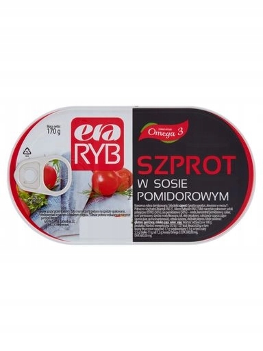 Levně 9 x Era Ryb Sleď v rajčatové omáčce 170 g