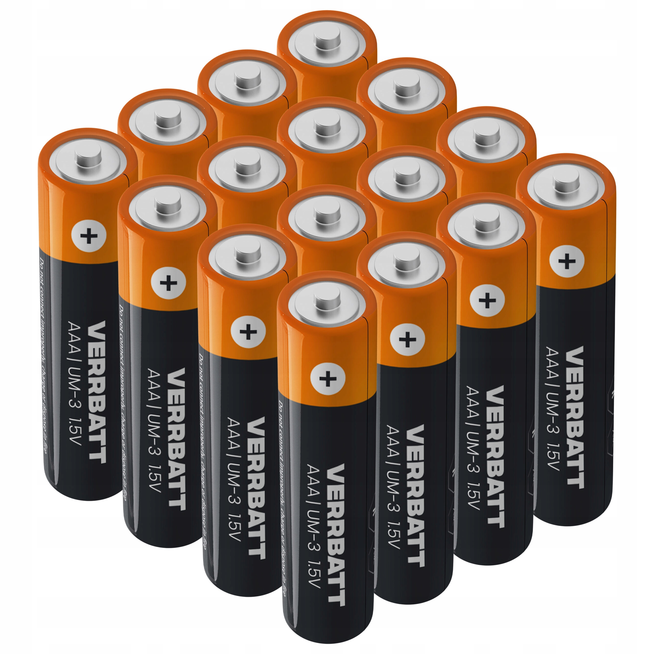 BATERIE PALUSZKI AAA CIENKIE R3 UM-4 ZESTAW 16 SZTUK Marka AKB-Poland