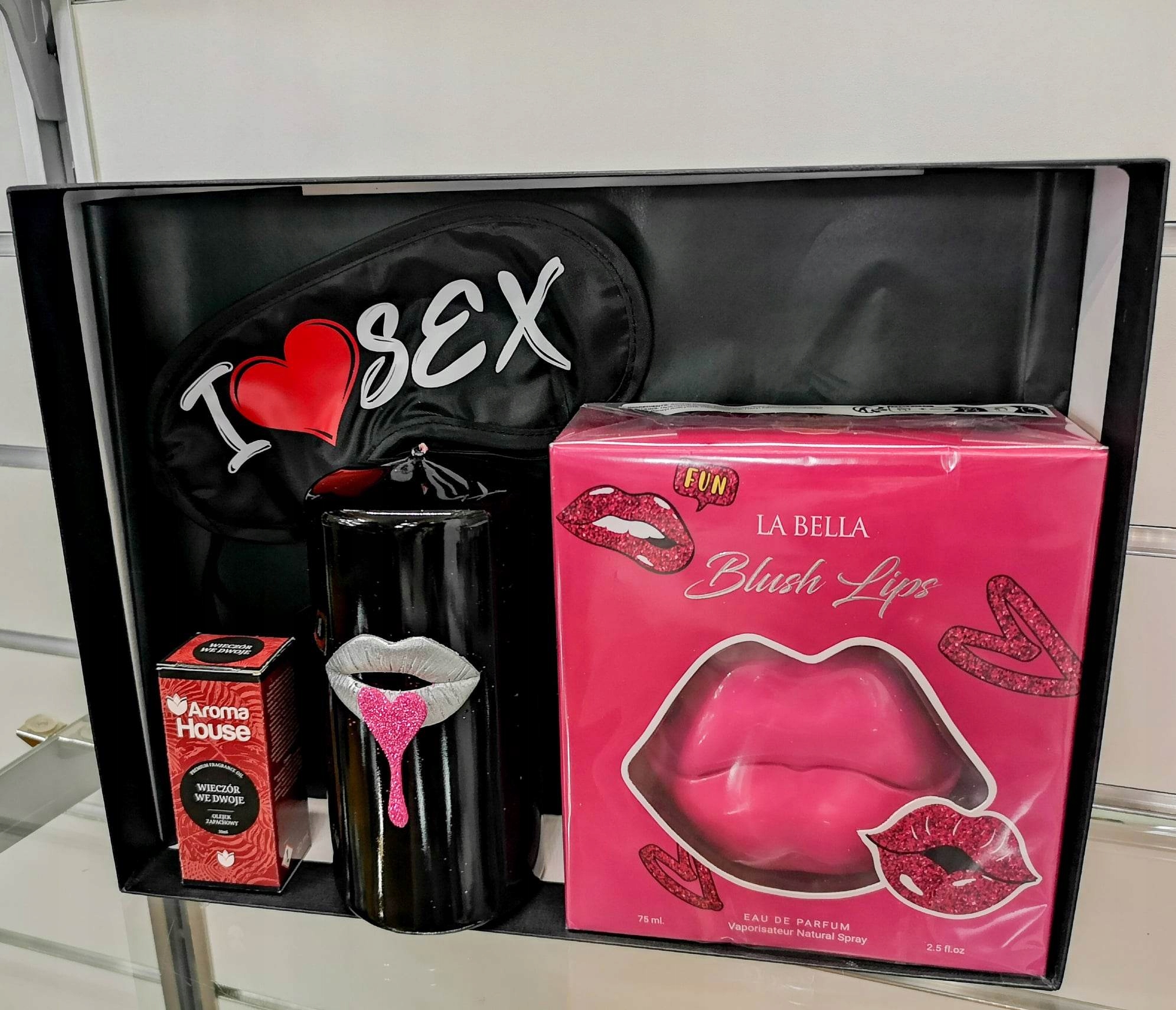 

Zestaw glamour dla niej Wieczór Panieński