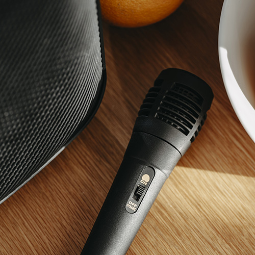 Głośnik Bluetooth AD 1903 z radiem i karaoke – mocny dźwięk i zabawa!