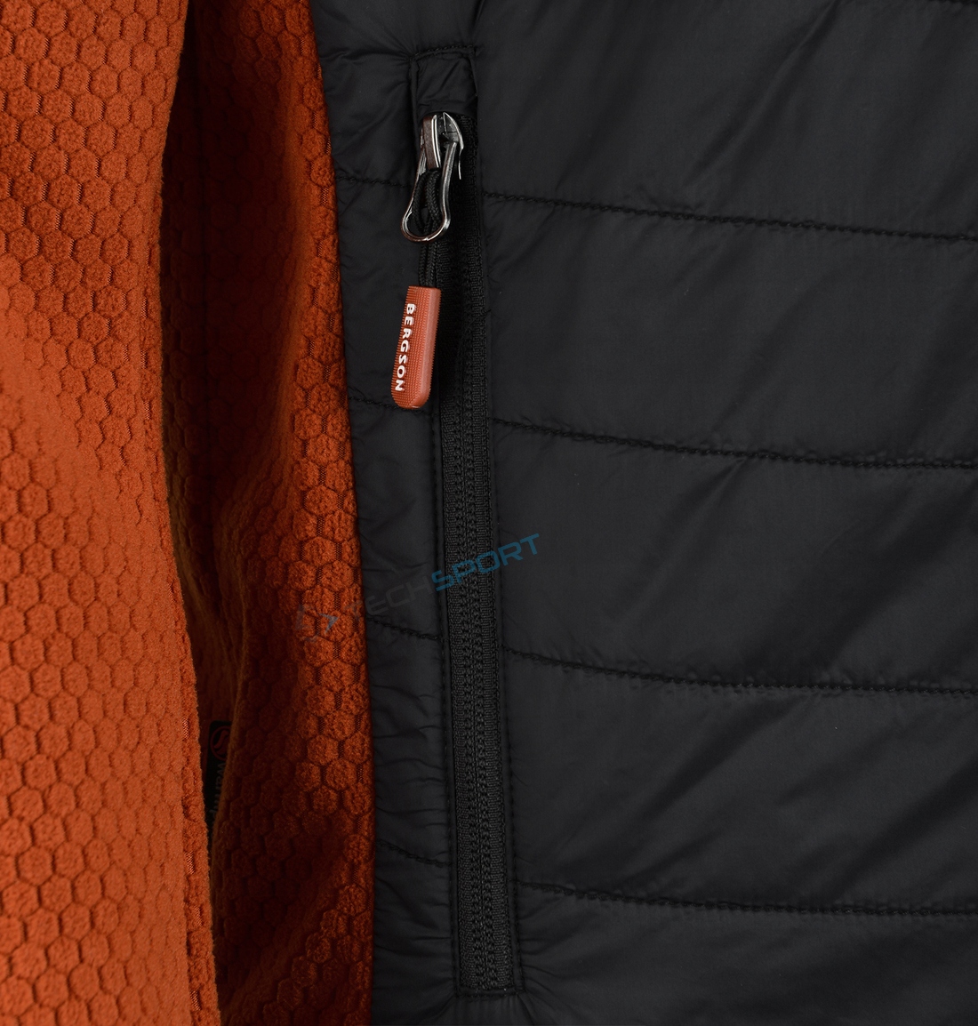 MĘSKA KURTKA PUCHOWA POLAR BERGSON MUDDUS WARMPILE r. XL Rozmiar XL