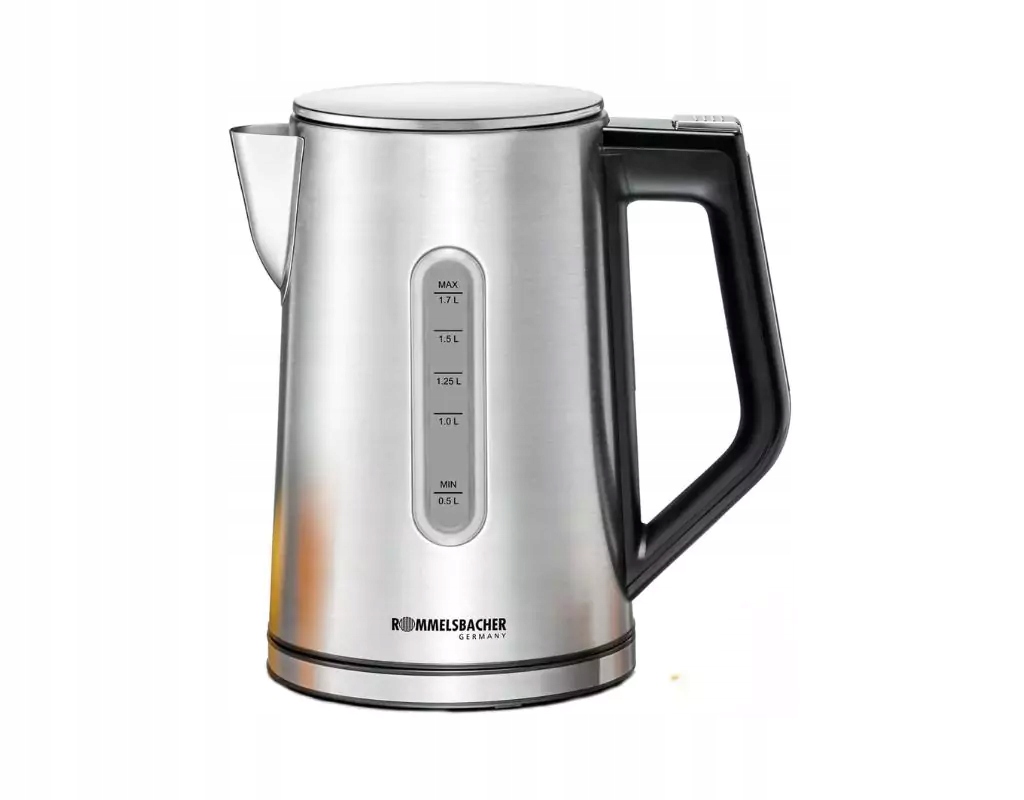 Elektrická varná konvice s regulací teploty 1,7 l Rommelsbacher Výkonná 3000 W