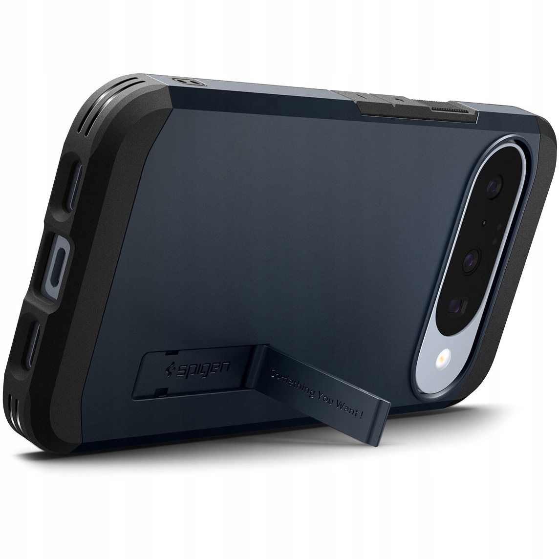 Pouzdro Spigen pro Pixel 10 Pro, pancéřové, odolné, s magnetickým stojánkem