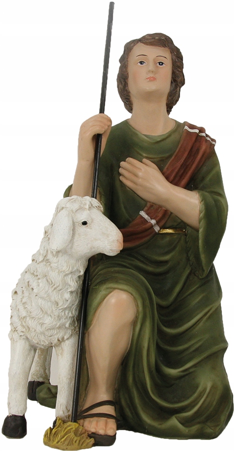 

Pasterz klęczący z owcą- do figur o wysokości 40cm