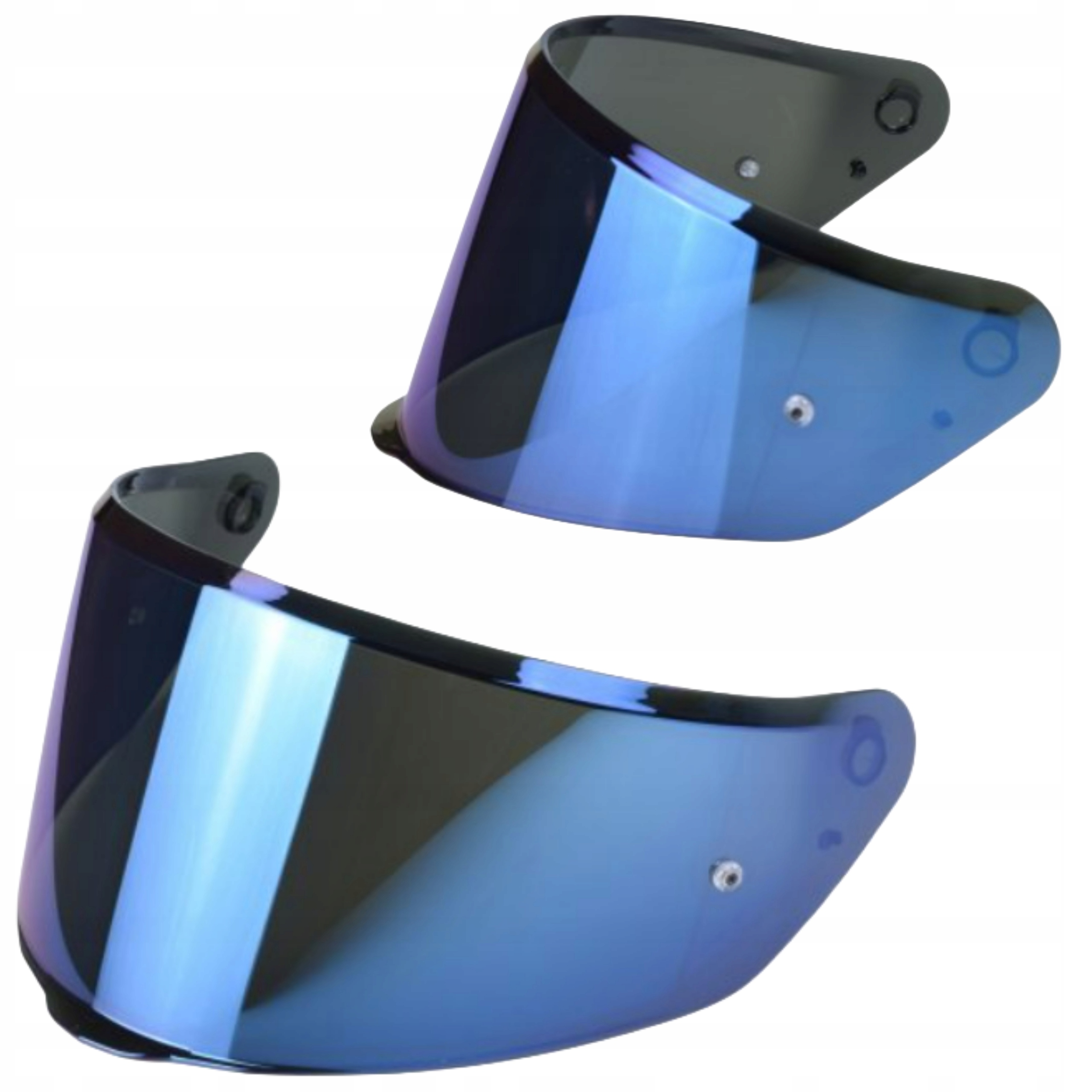 Sklo Hledáček Helma LS2 FF820 Rapid III Modrá Zrcadlovka Modrá Originál