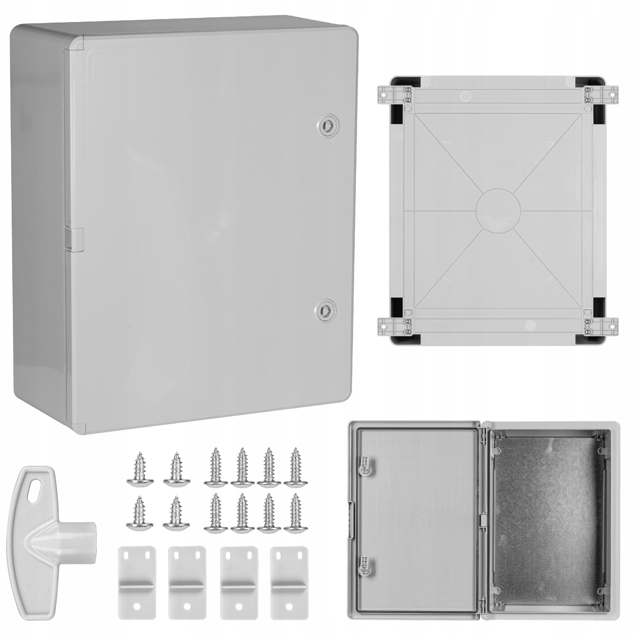 Rozdzielnica Skrzynka Elektryczna Obudowa Abs IP65 50x35x19 500x350x190